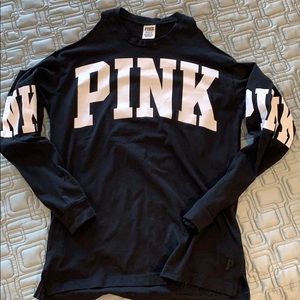 PINK Cold Shoulder Top